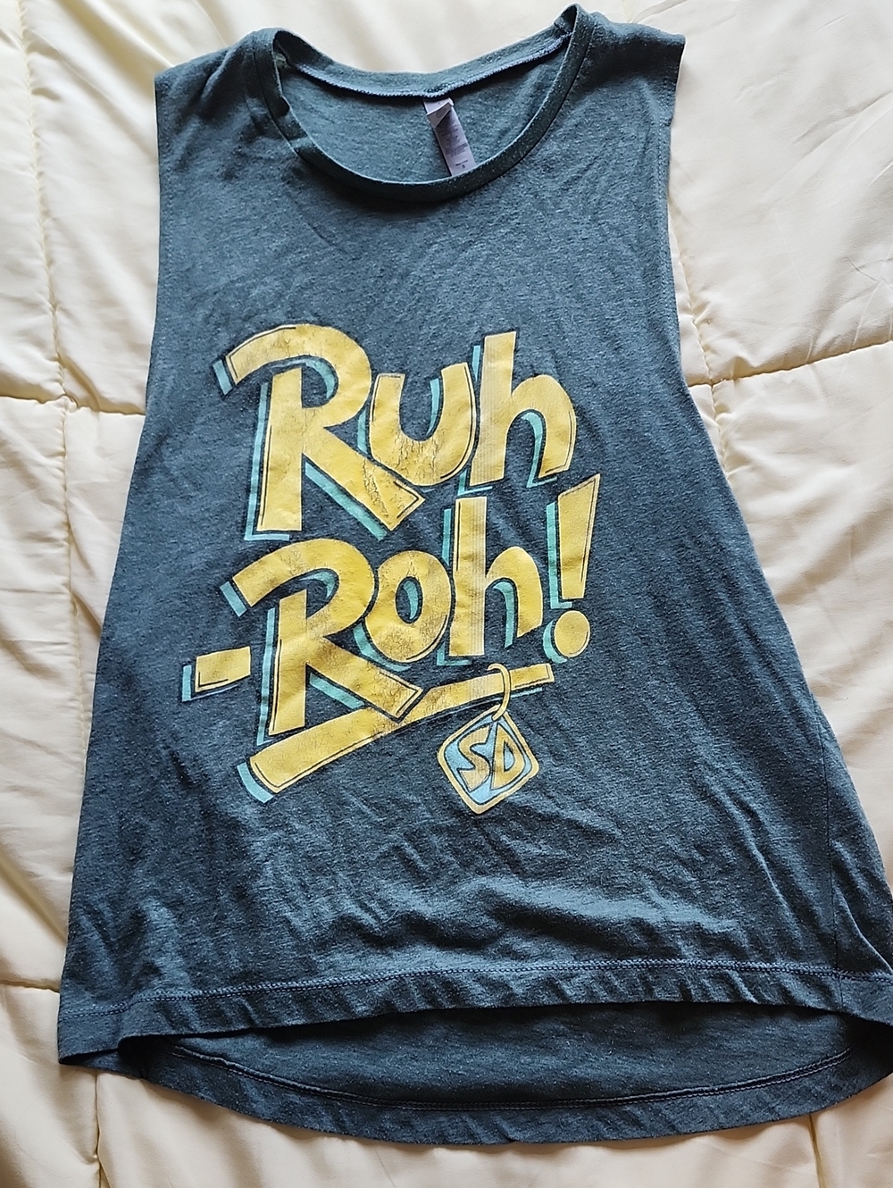 Next Level Apparel Scooby Doo "Ruh Roh" Tank